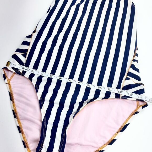 Xirena xwim stripe swimsuit one piece M - Picture 8 of 9
